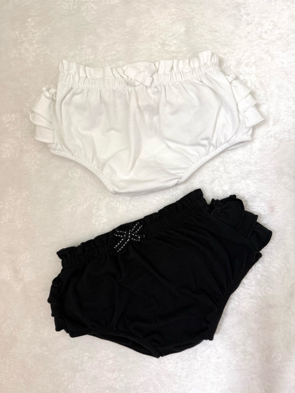 Cat & Jack Black Baby Bloomer Set